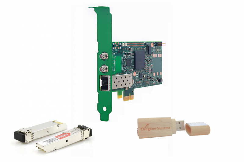 syn1588® PCIe NIC – SFP version now with transceivers